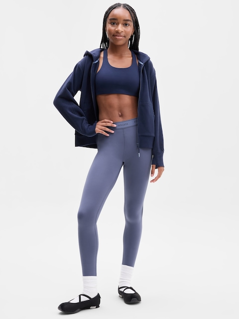 Athleta Girl High Rise Logo Chit Chat Legging
