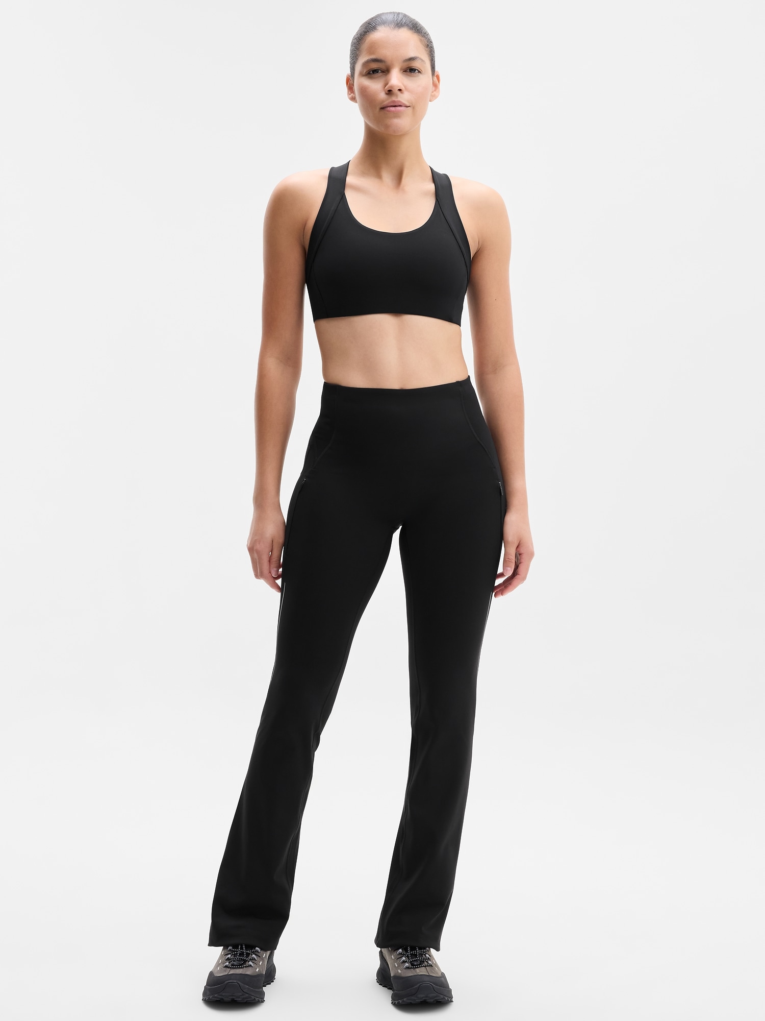 Бра All Out A-C, сетка — Athleta, цвет: Чёрный — фото 2