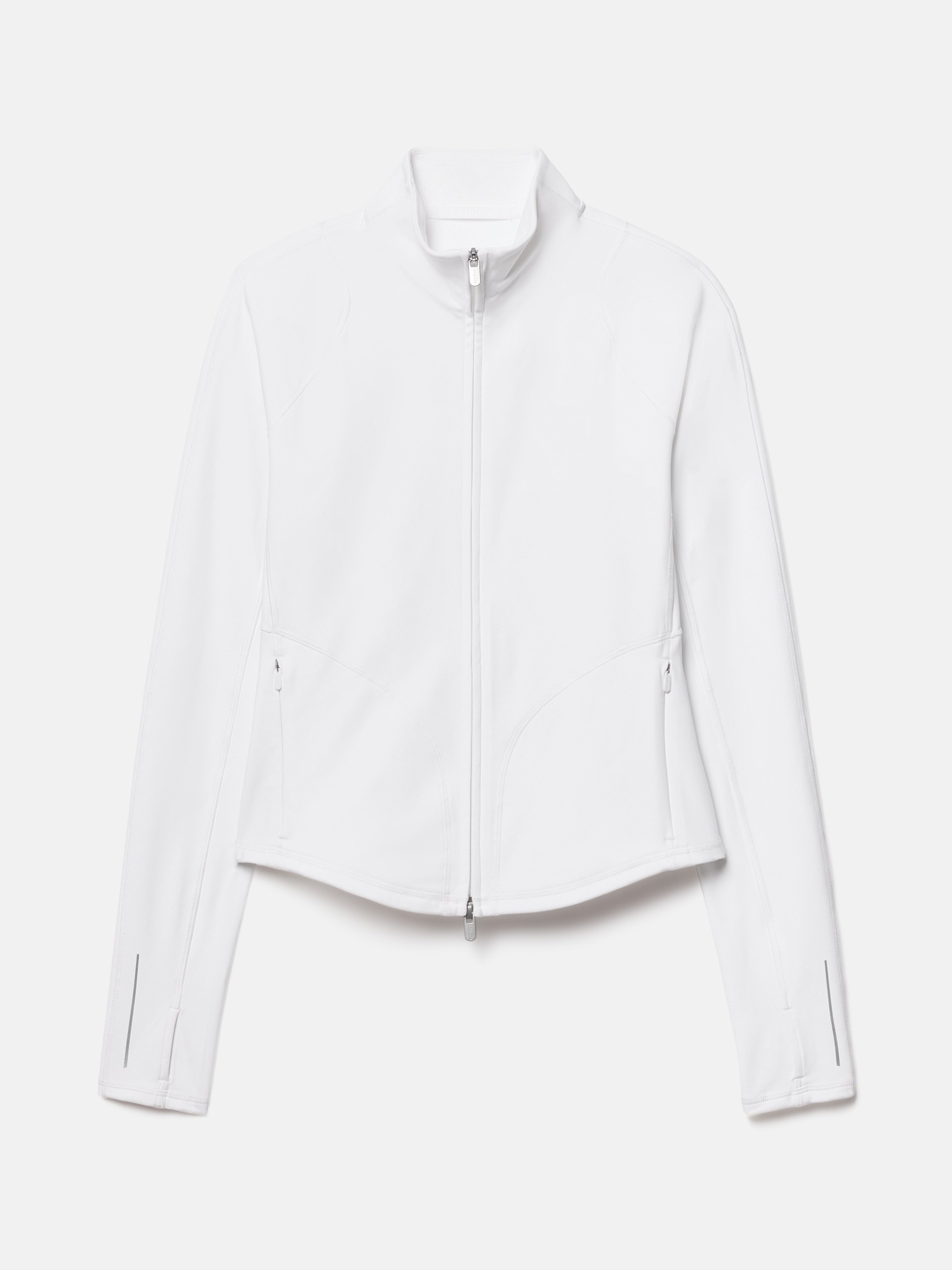 Женская куртка Athleta Rainier Full Zip, цвет: Яркий белый — фото 6
