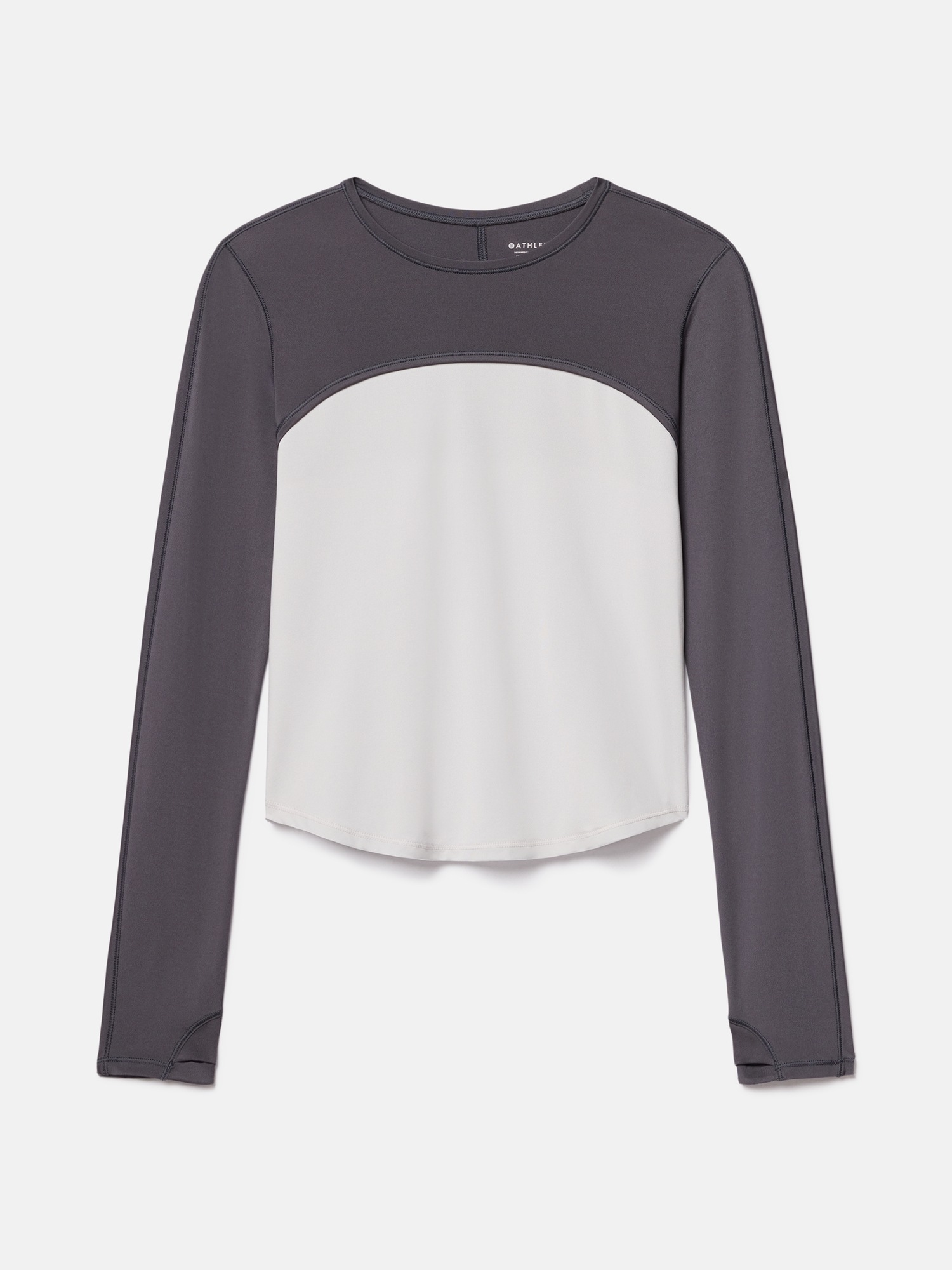 Топ Athleta Practice Shrug для девочек, цвет: Пепельный — фото 4