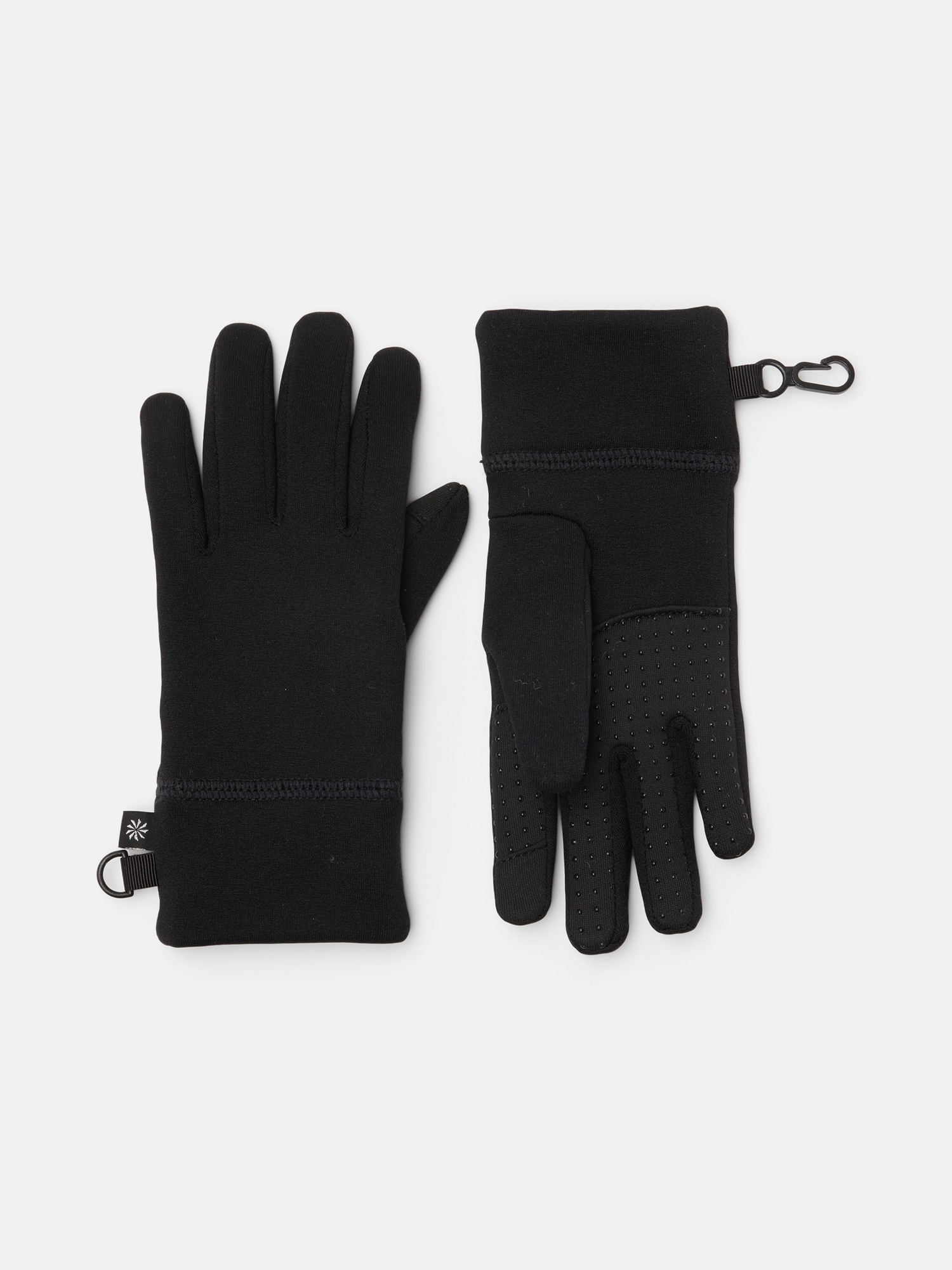 Перчатки Athleta Microfleece для девочек, цвет: Чёрный — фото 2