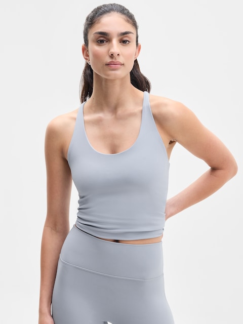 Transcend Crossback Built-In Bra Tank